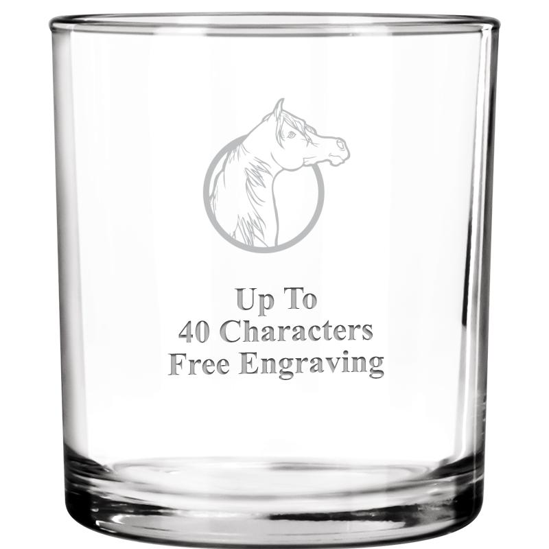 10.6oz AMARILLO ROCKS GLASS