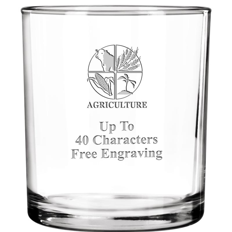 10.6oz AMARILLO ROCKS GLASS