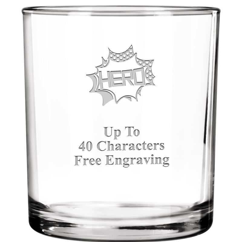 10.6oz AMARILLO ROCKS GLASS