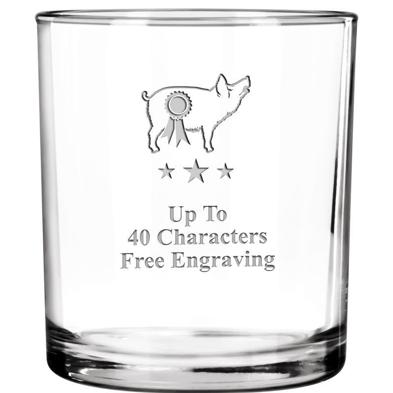 10.6oz AMARILLO ROCKS GLASS