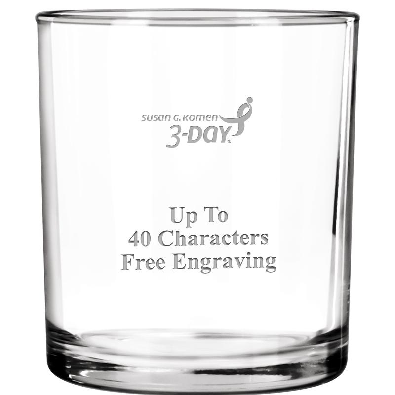 10.6oz AMARILLO ROCKS GLASS