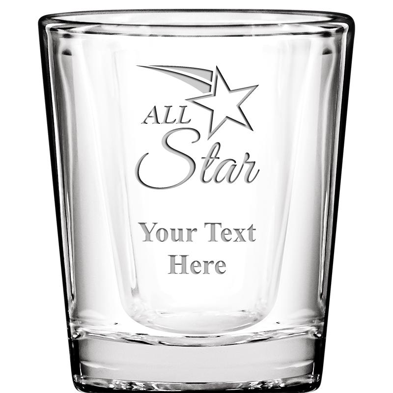 2.03 OZ ATHENIAN SHOT GLASS
