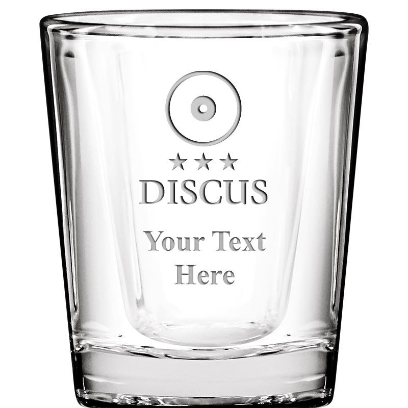 2.03 OZ ATHENIAN SHOT GLASS