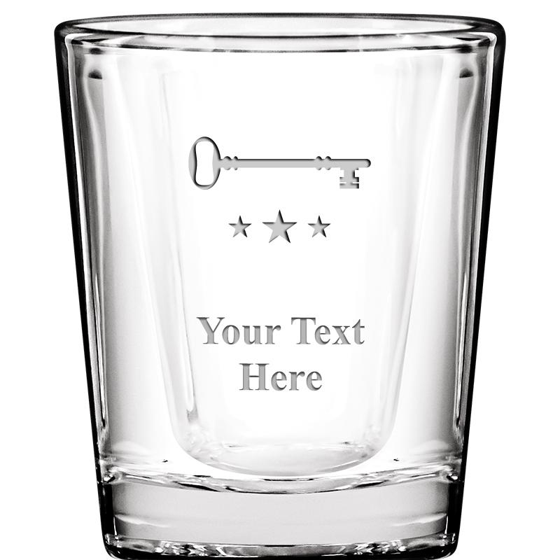 2.03 OZ ATHENIAN SHOT GLASS