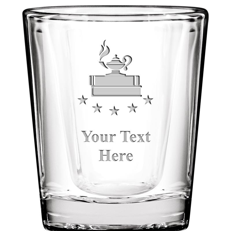 2.03 OZ ATHENIAN SHOT GLASS