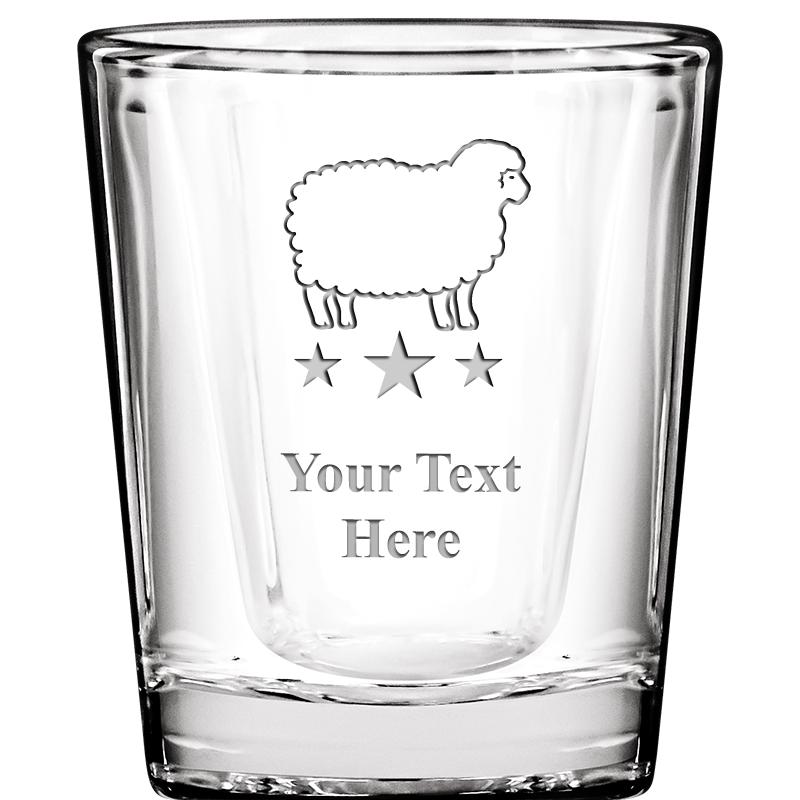 2.03 OZ ATHENIAN SHOT GLASS