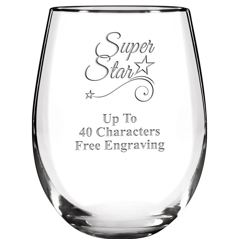 18.1oz BACCHUS STEMLSS WINE GL