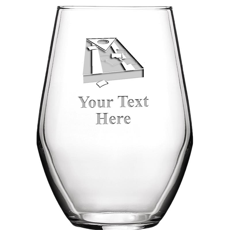 19 OZ BARCELONA STMLSS WINE GL