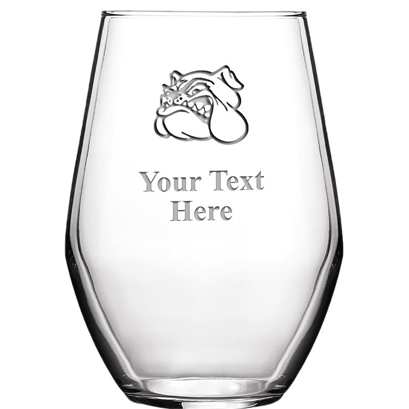 19 OZ BARCELONA STMLSS WINE GL