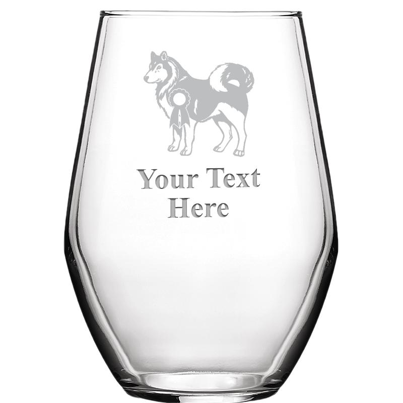 19 OZ BARCELONA STMLSS WINE GL