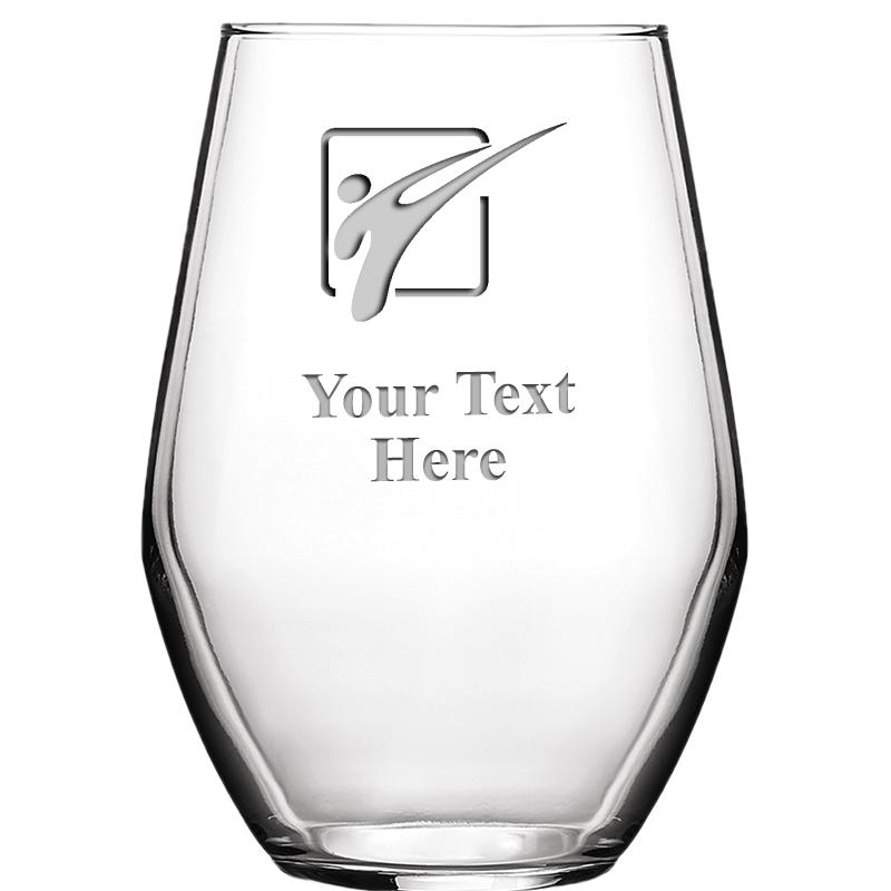 19 OZ BARCELONA STMLSS WINE GL