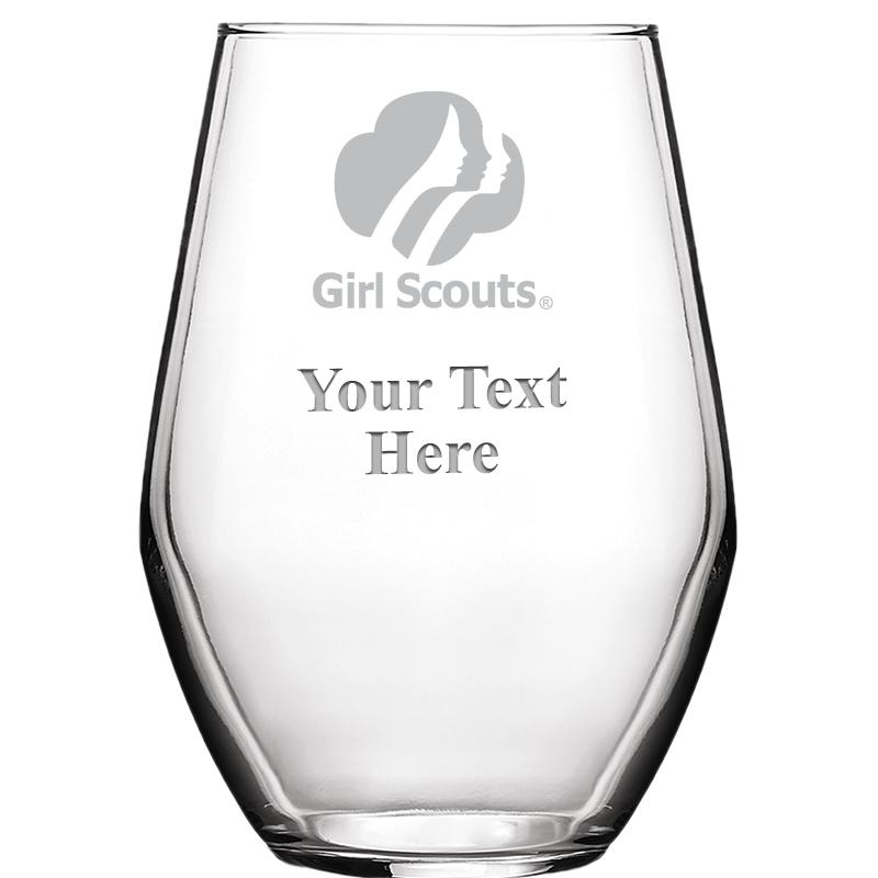 19 OZ BARCELONA STMLSS WINE GL