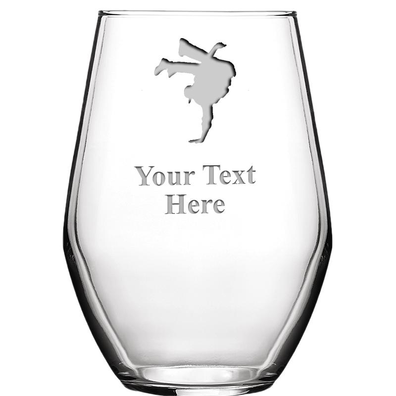 19 OZ BARCELONA STMLSS WINE GL