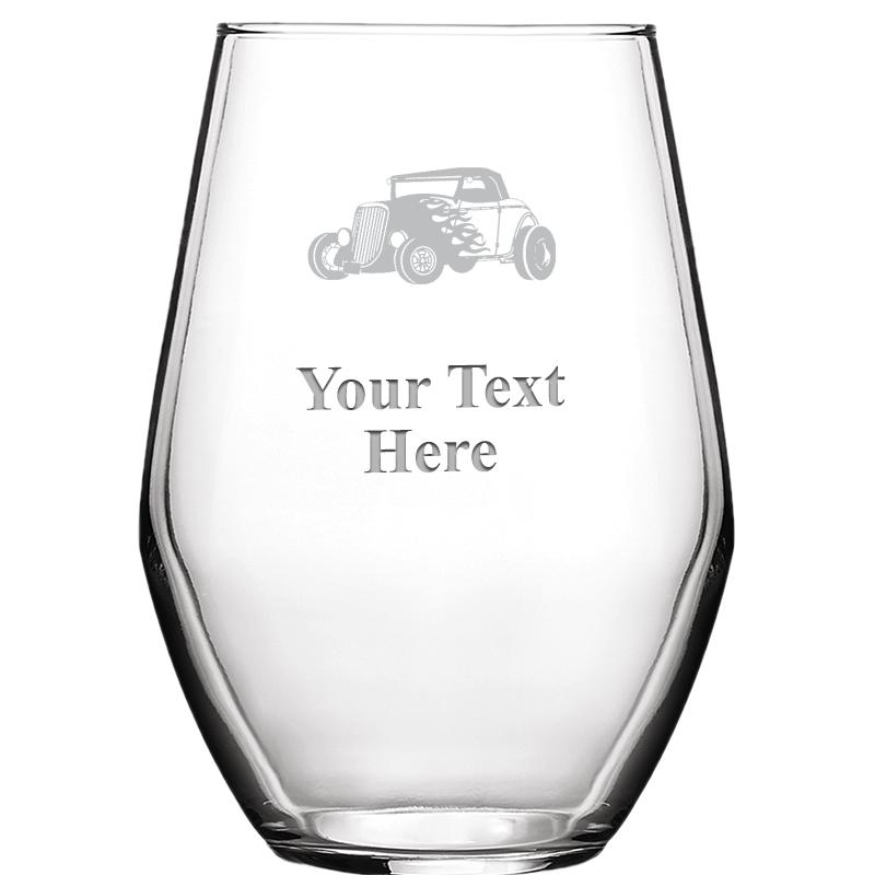 19 OZ BARCELONA STMLSS WINE GL