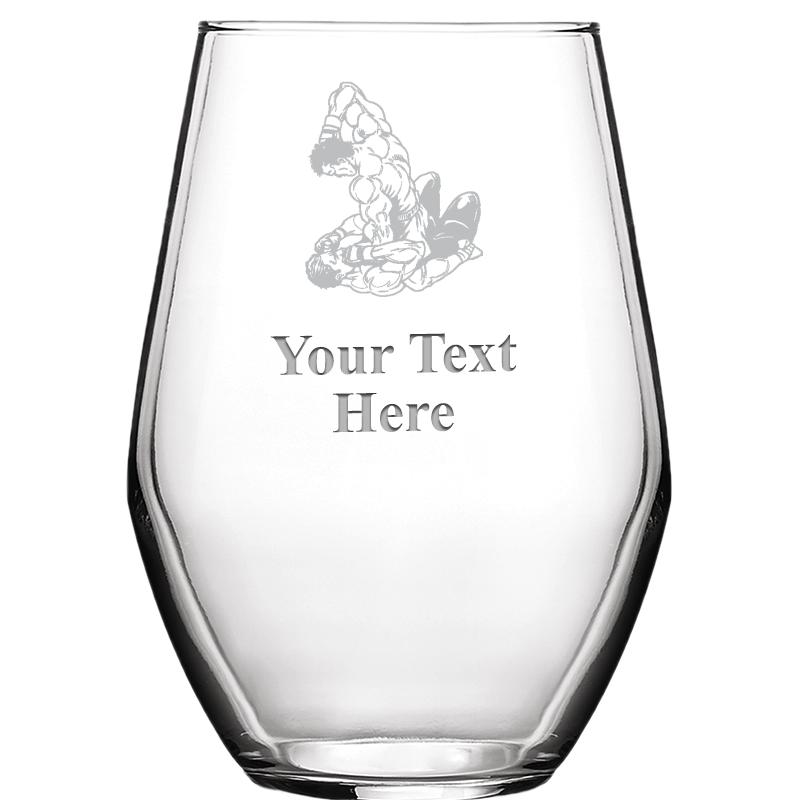 19 OZ BARCELONA STMLSS WINE GL