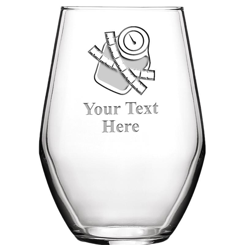 19 OZ BARCELONA STMLSS WINE GL