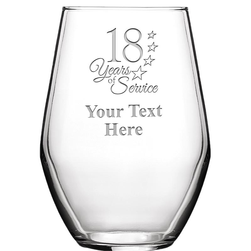 19 OZ BARCELONA STMLSS WINE GL