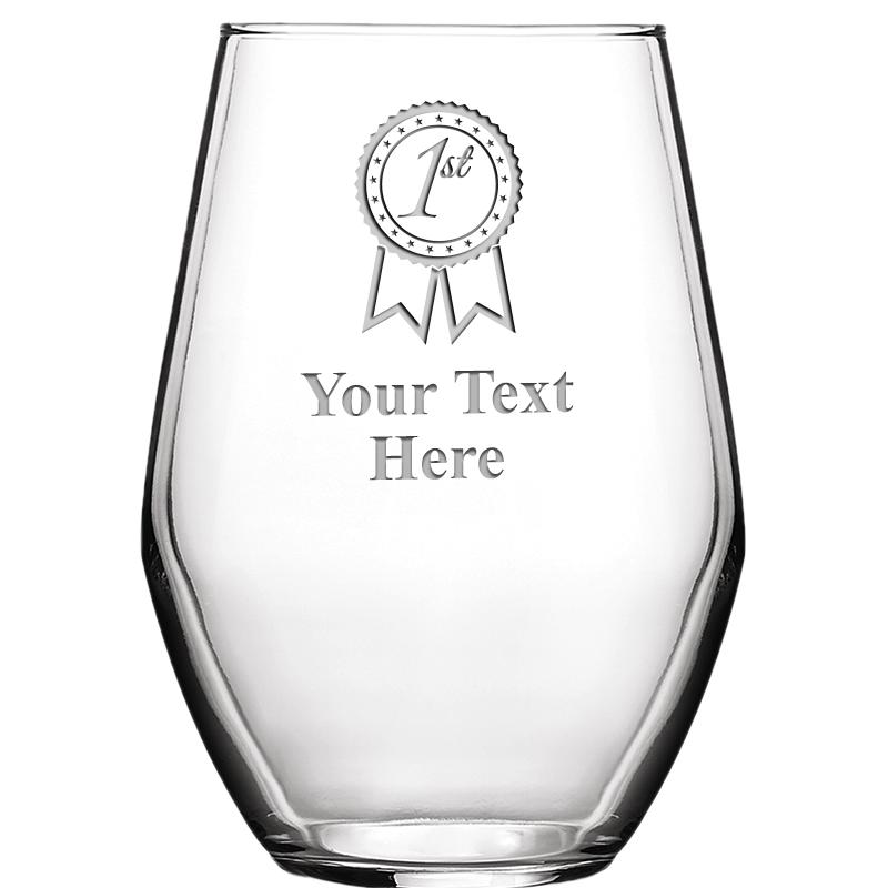 19 OZ BARCELONA STMLSS WINE GL