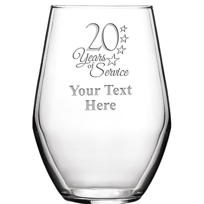 19 OZ BARCELONA STMLSS WINE GL