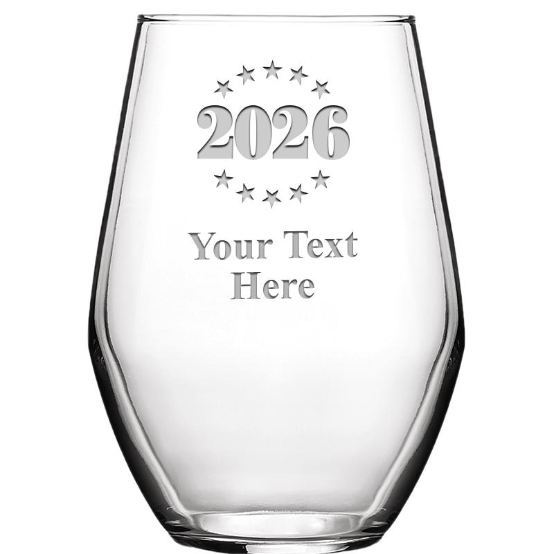 19 OZ BARCELONA STMLSS WINE GL