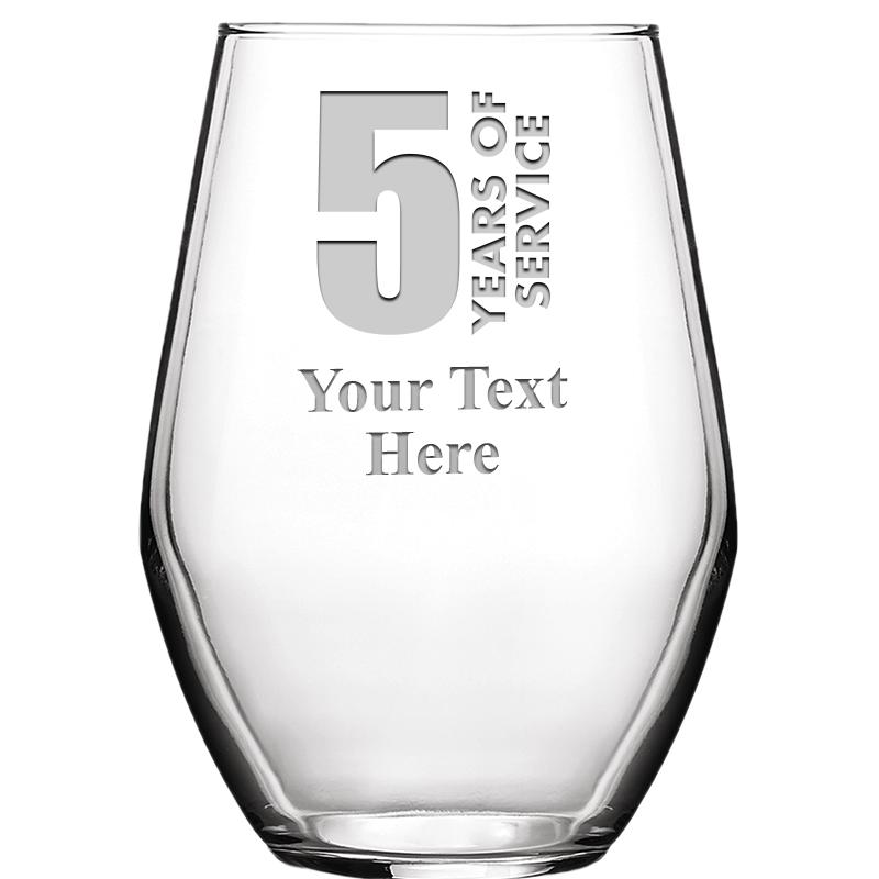 19 OZ BARCELONA STMLSS WINE GL