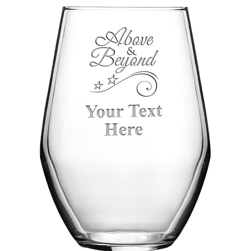 19 OZ BARCELONA STMLSS WINE GL