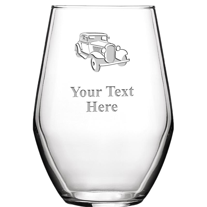 19 OZ BARCELONA STMLSS WINE GL