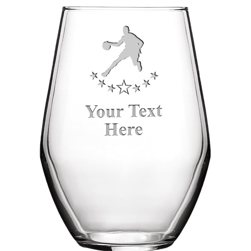 19 OZ BARCELONA STMLSS WINE GL