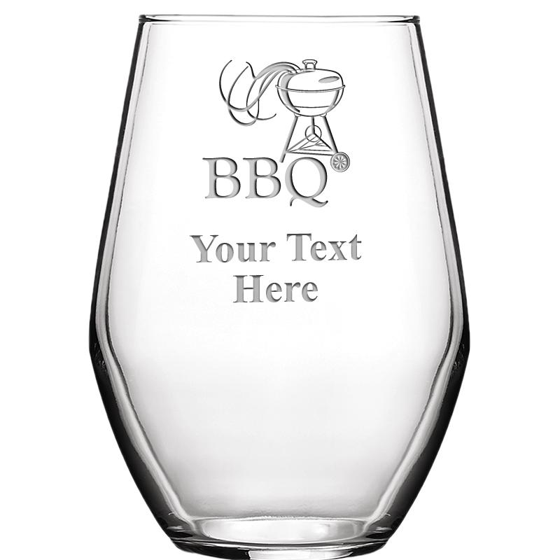 19 OZ BARCELONA STMLSS WINE GL