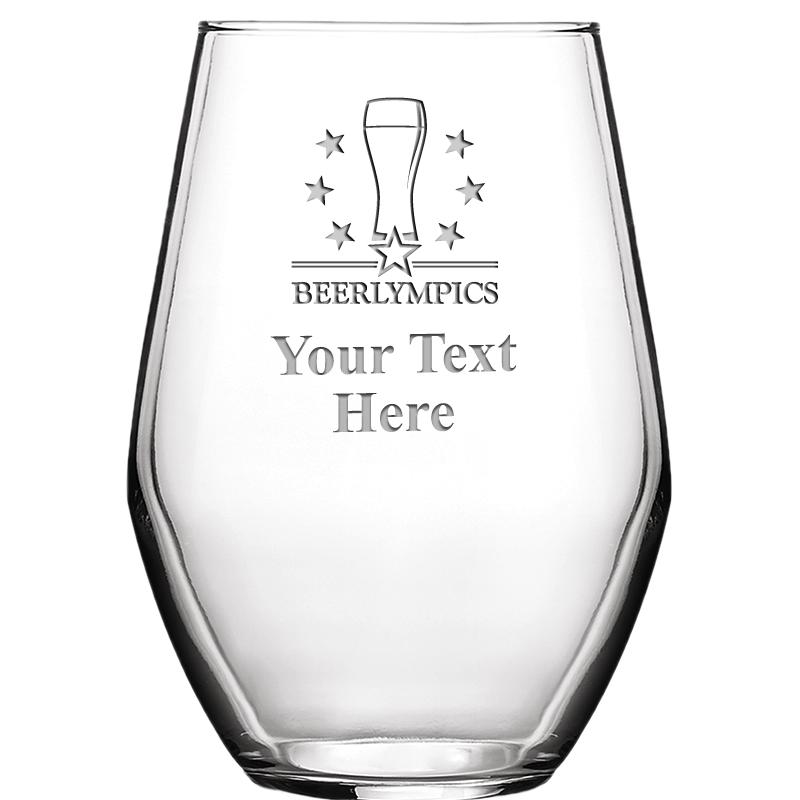 19 OZ BARCELONA STMLSS WINE GL