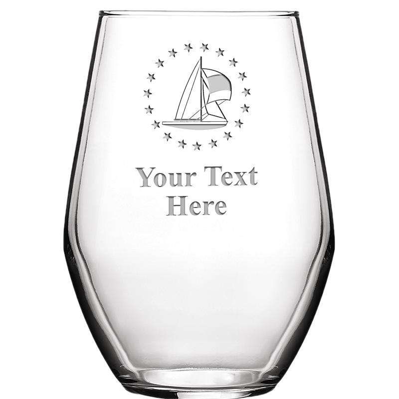 19 OZ BARCELONA STMLSS WINE GL