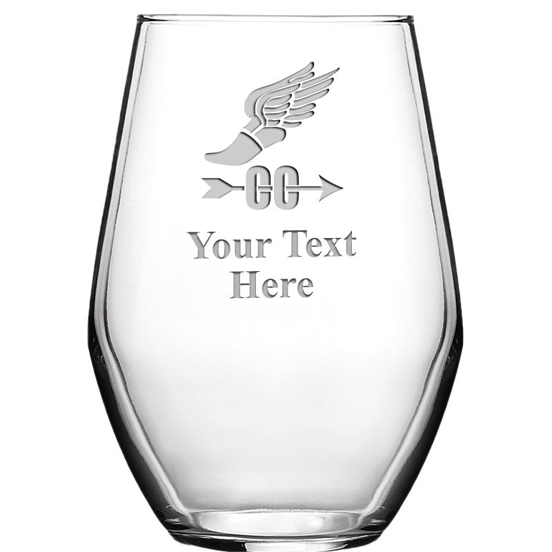 19 OZ BARCELONA STMLSS WINE GL