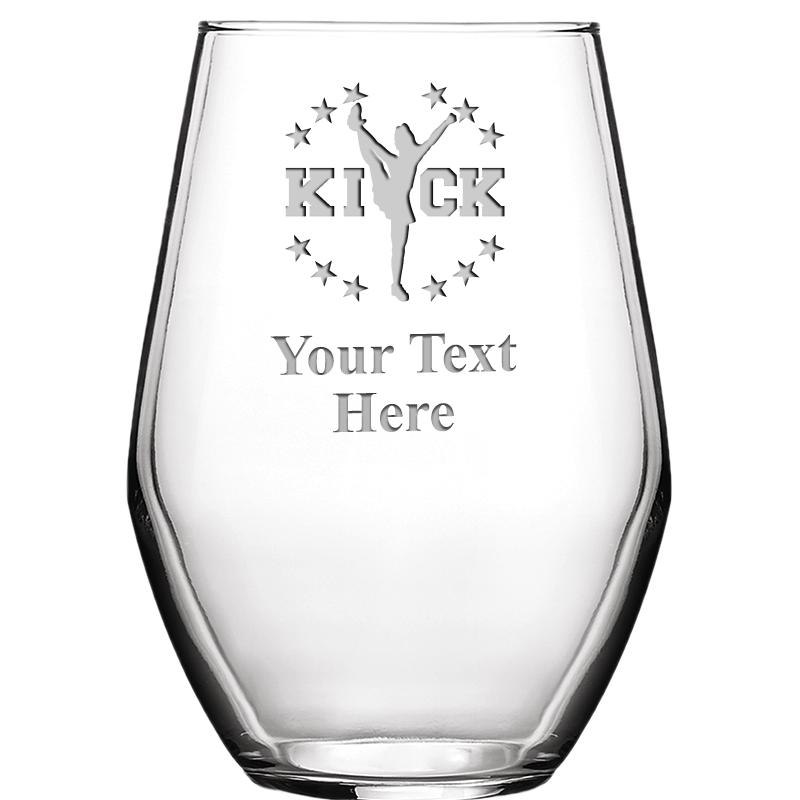 19 OZ BARCELONA STMLSS WINE GL