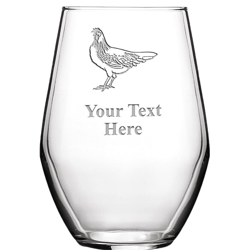 19 OZ BARCELONA STMLSS WINE GL