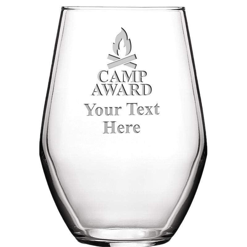 19 OZ BARCELONA STMLSS WINE GL