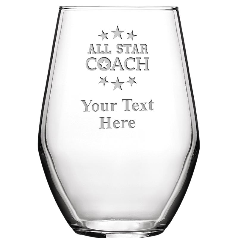 19 OZ BARCELONA STMLSS WINE GL