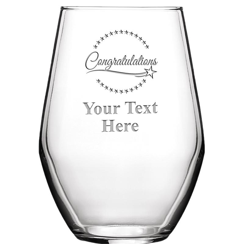 19 OZ BARCELONA STMLSS WINE GL