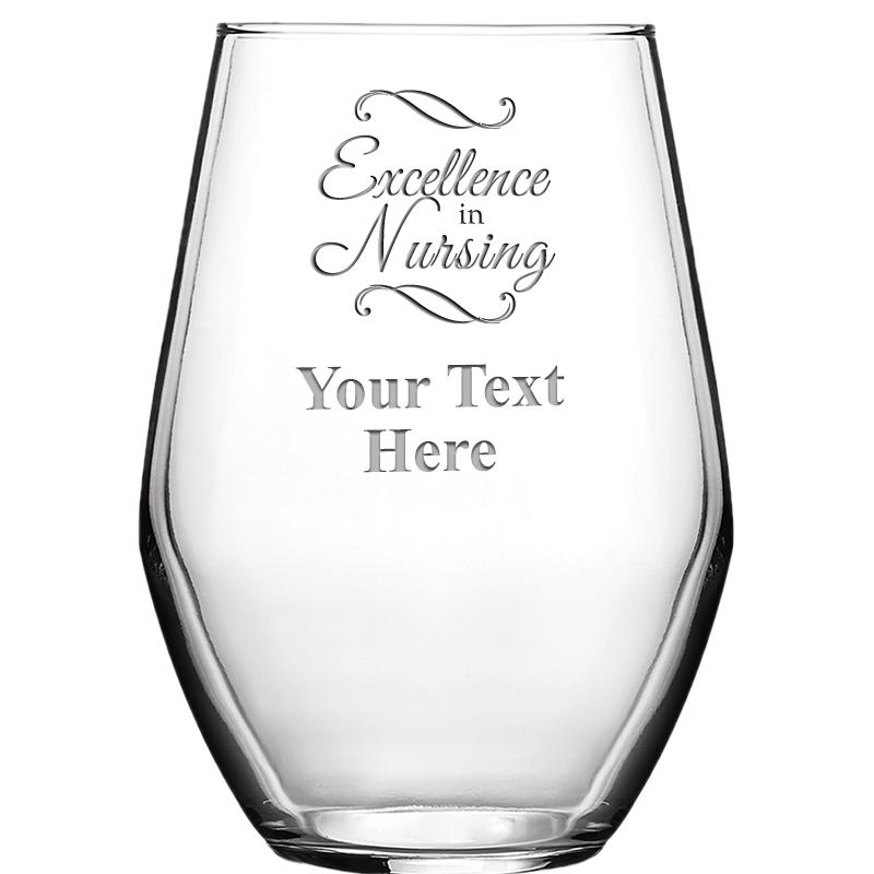 19 OZ BARCELONA STMLSS WINE GL