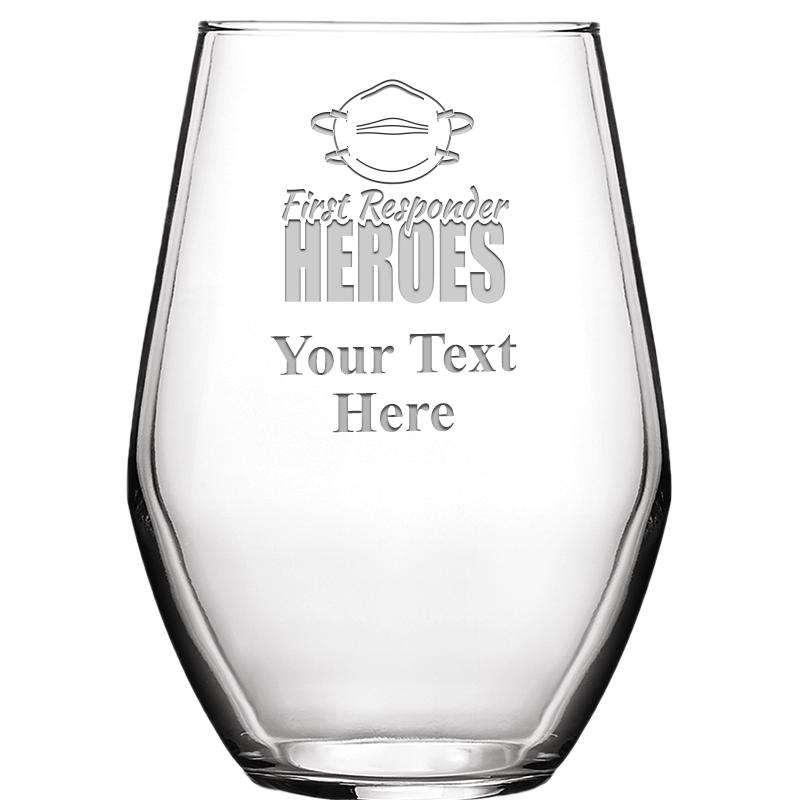 19 OZ BARCELONA STMLSS WINE GL