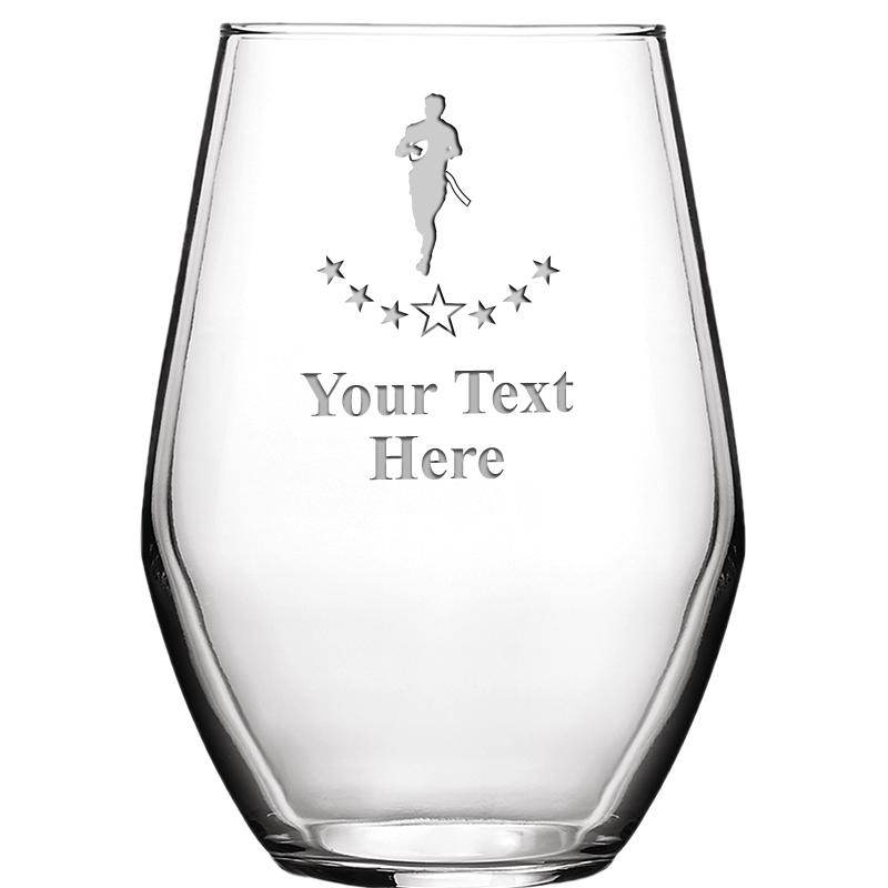 19 OZ BARCELONA STMLSS WINE GL