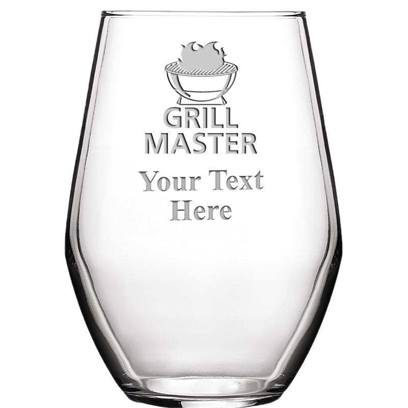 19 OZ BARCELONA STMLSS WINE GL