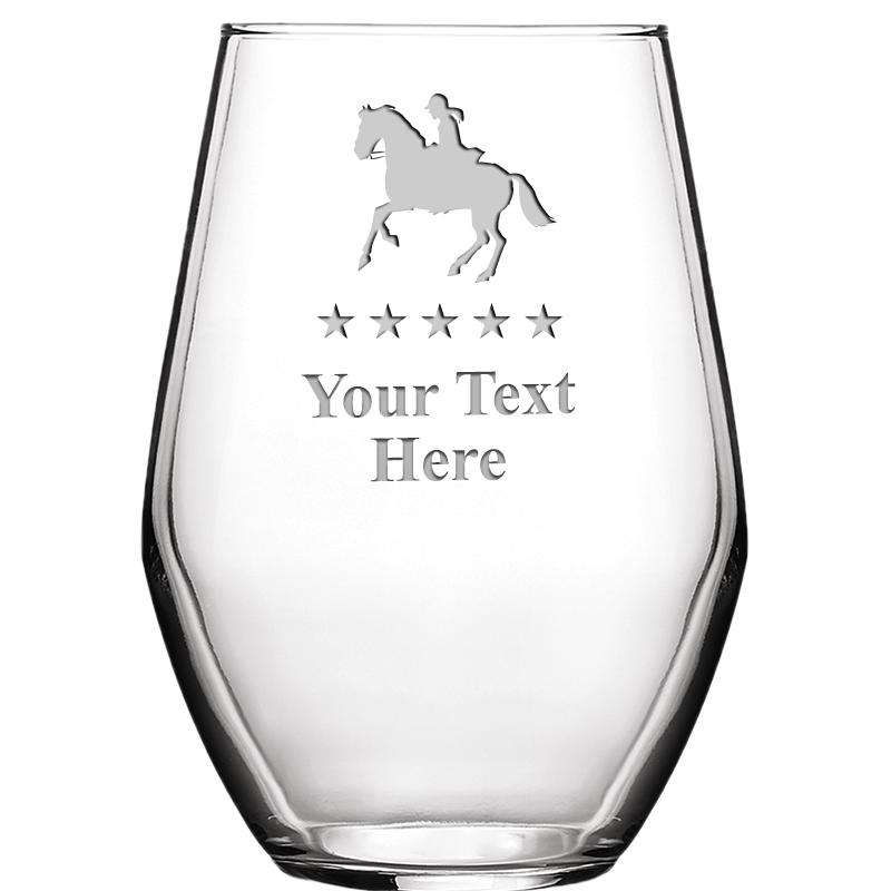 19 OZ BARCELONA STMLSS WINE GL