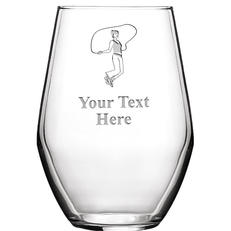 19 OZ BARCELONA STMLSS WINE GL