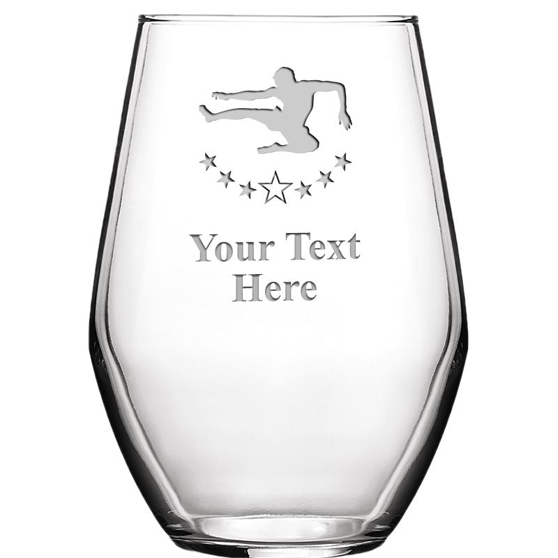 19 OZ BARCELONA STMLSS WINE GL