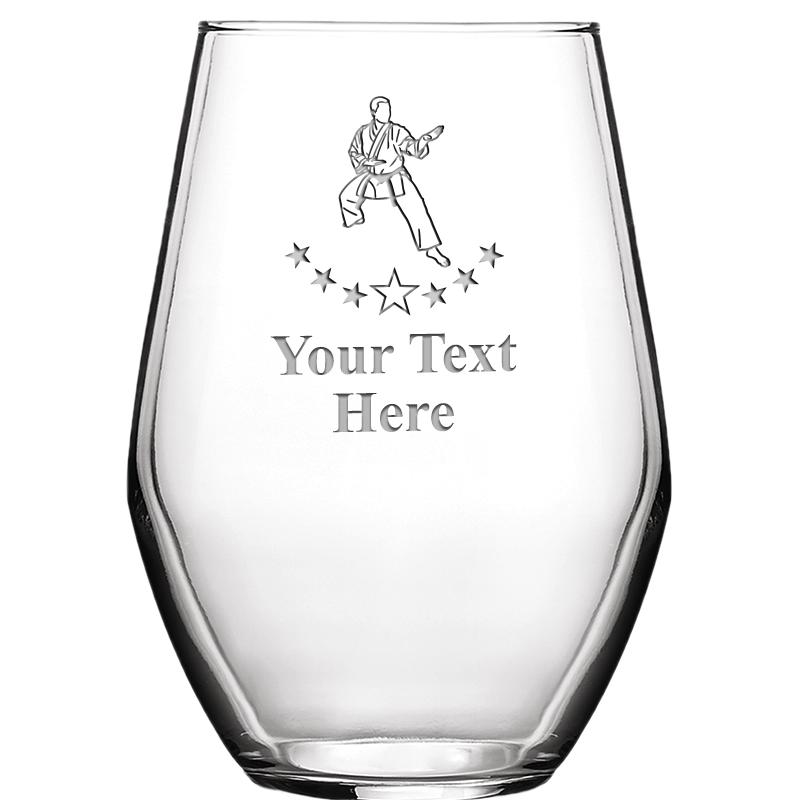 19 OZ BARCELONA STMLSS WINE GL