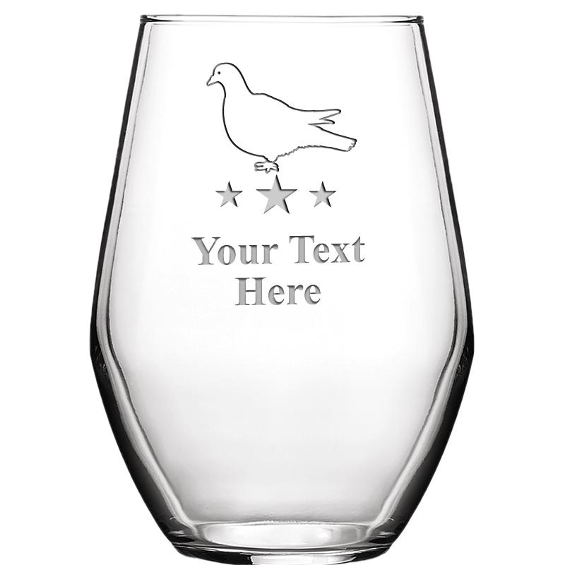 19 OZ BARCELONA STMLSS WINE GL