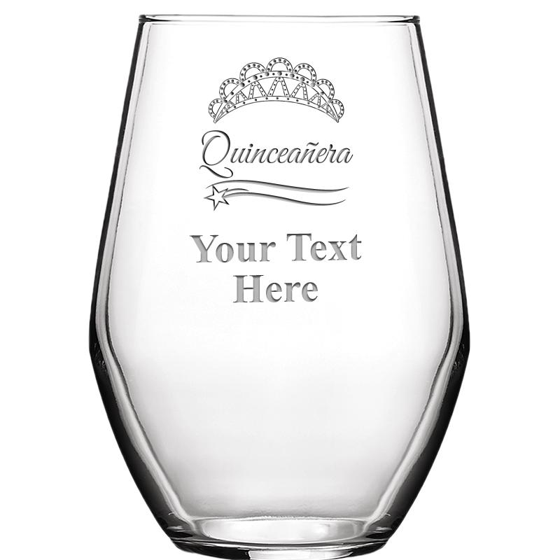 19 OZ BARCELONA STMLSS WINE GL