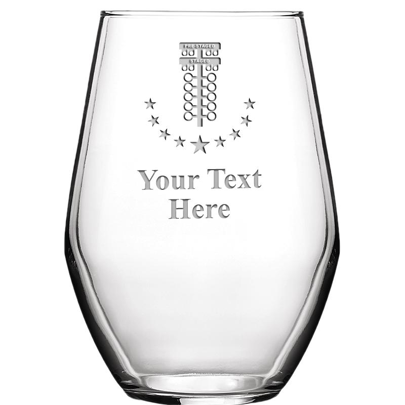 19 OZ BARCELONA STMLSS WINE GL