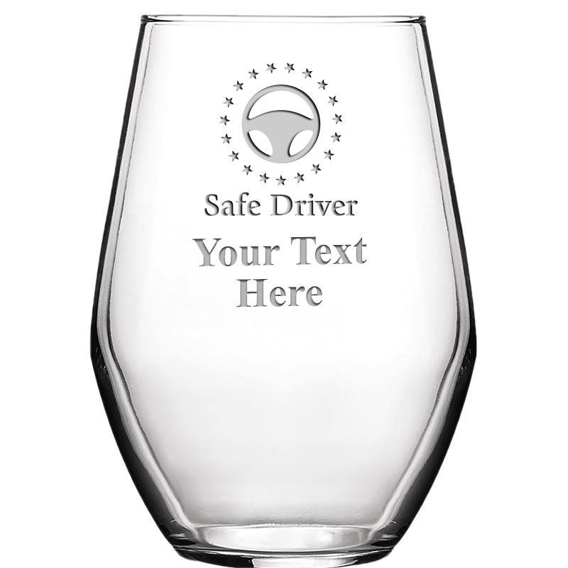 19 OZ BARCELONA STMLSS WINE GL