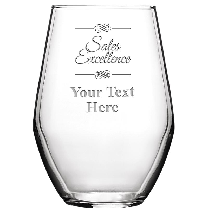 19 OZ BARCELONA STMLSS WINE GL